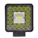 Exploradora Led Cuadrada 4 Combo Spot Floot - Loyta 108x108x47mm