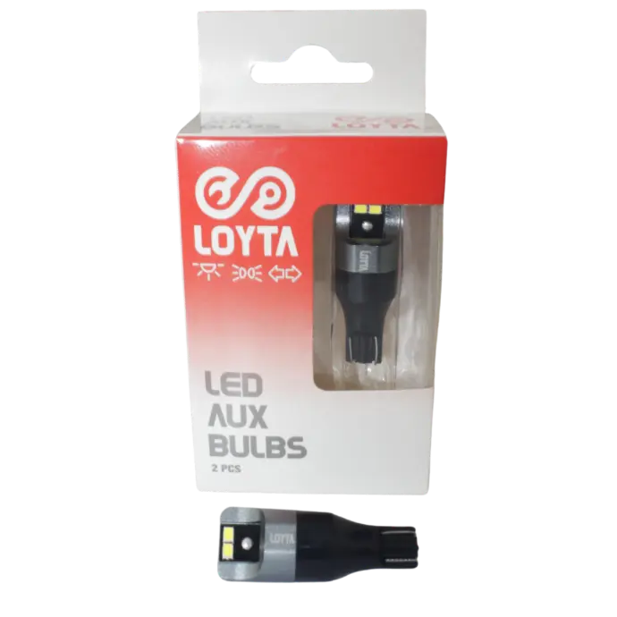 Bombillo Led 921 T15 Ambar 12-24V 16W Canbus Loyta