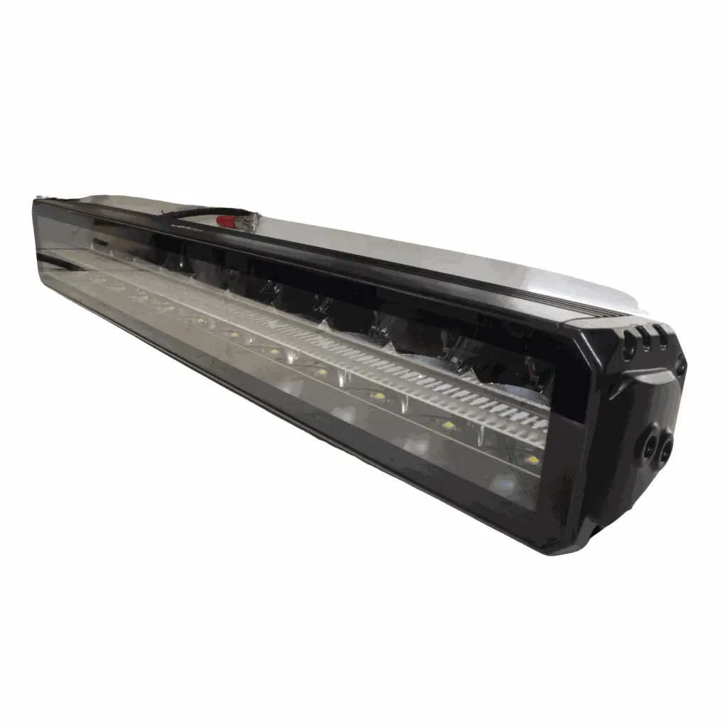 BARRA LED 3 EN 1 COMBO DRL AMBAR Y BLANCO 95W 12-24V IP68