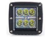 Lampara De Trabajo Cuba Lupa 6 Leds 18W 12/24V Spot