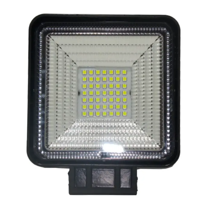 Lampara de trabajo cuadrada 4'' Led, Luz Expansiva 1W, 10-30V, 108x108x47mm