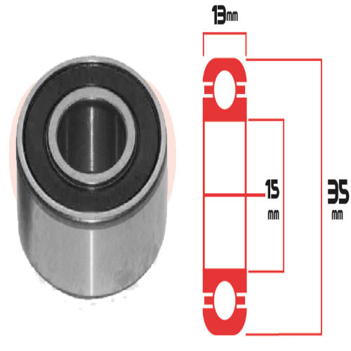 Rodamiento 2790 Alt Nipondenso Chevrolet Honda Isuzu