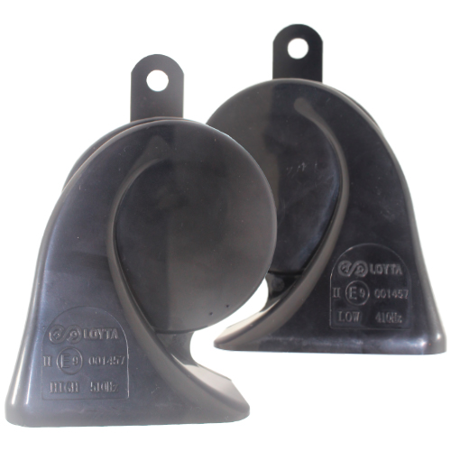 CORNETA NEGRA LOYTA 92mm CAJA X 2 UNIDADES