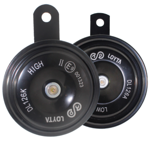 PITO DE DISCO NEGRO LOYTA 77mm CAJA X 2 UNIDADES