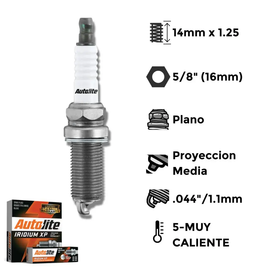 Bujia Autolite Iridium Xp Ngk Lfr6Aix-11