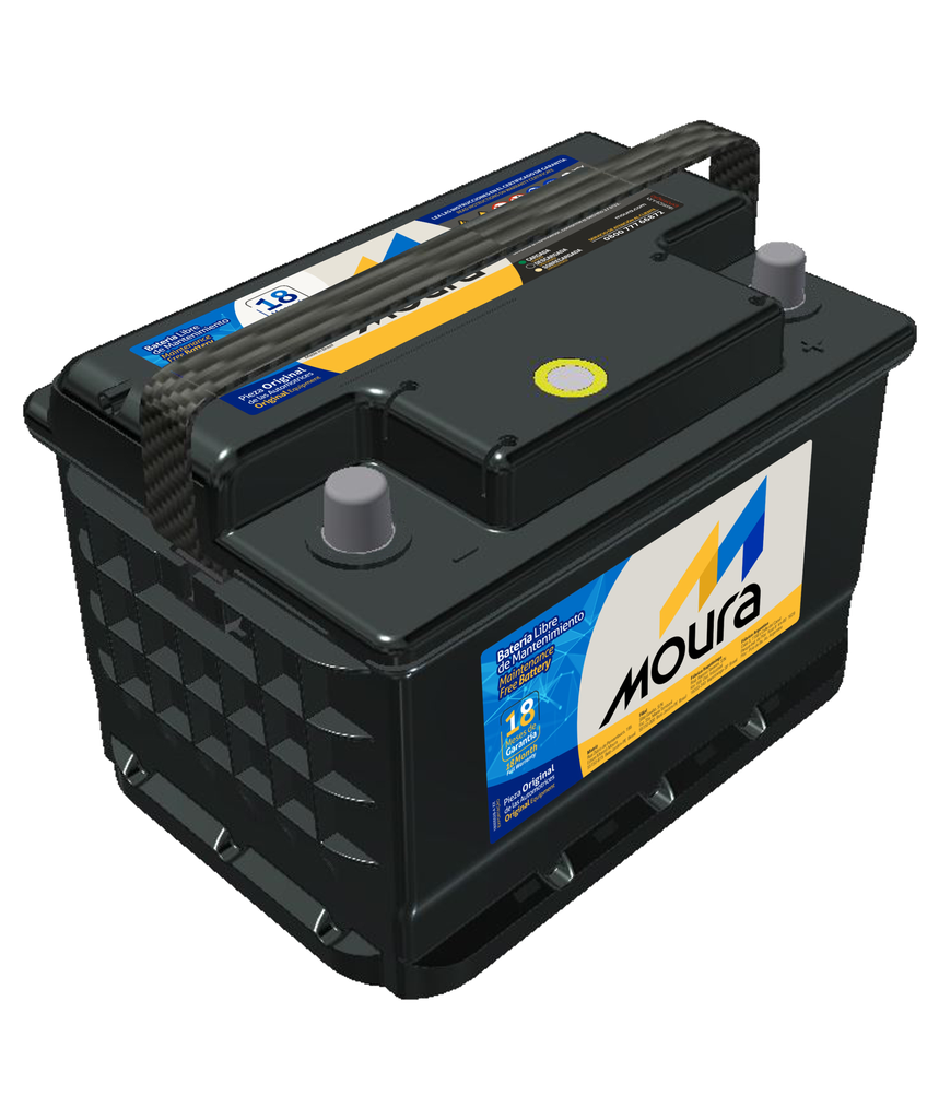 BATERIA MOURA 47D-900  18 MESES DE GARANTIA