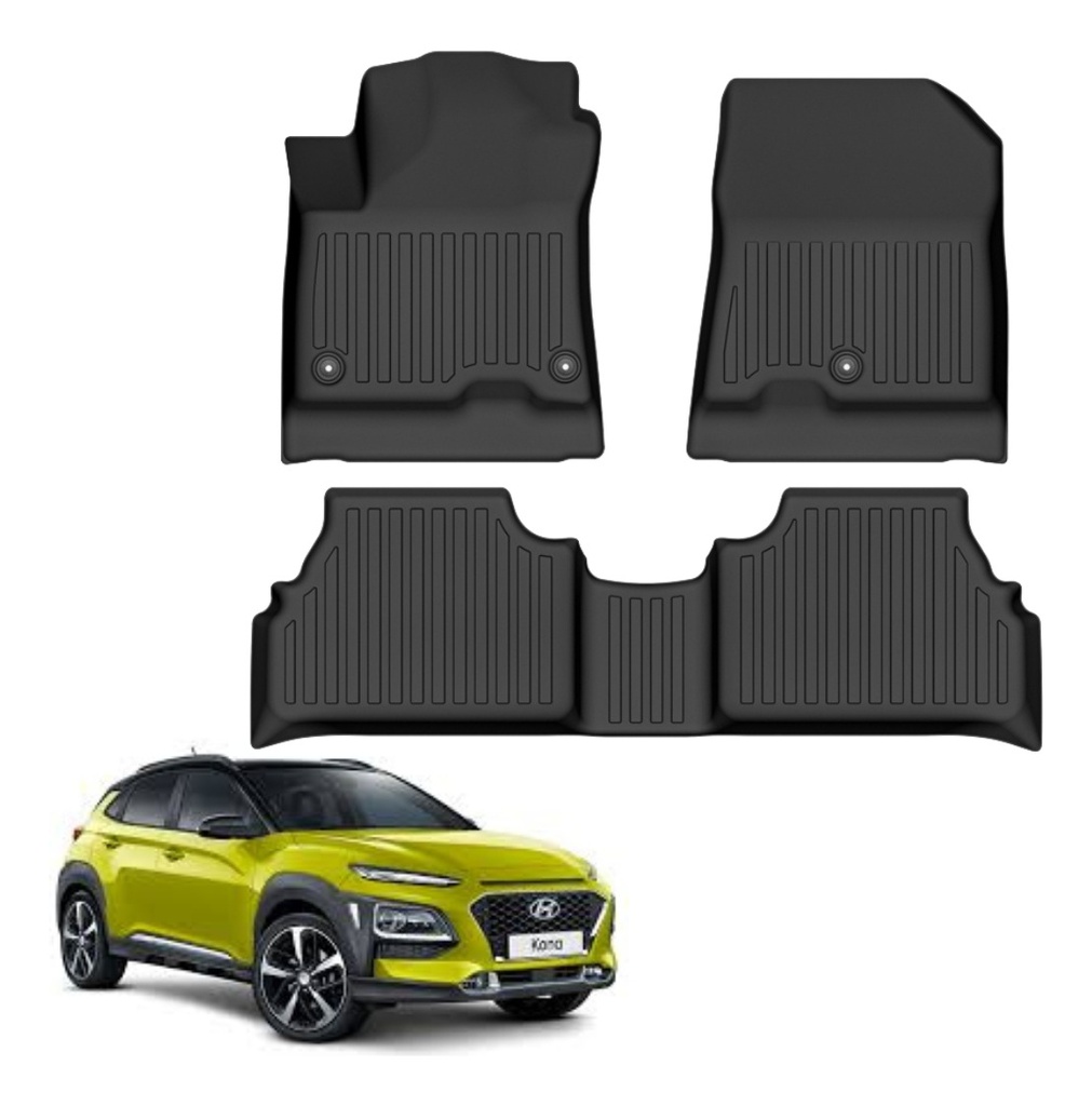 Tapetes Termoformados Para Hyundai Kona EV 2019 2022 LOYTA