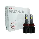 Par Bombillos Led Carro Moto H11 40000lm 180W set Blanco Loyta Nakamura